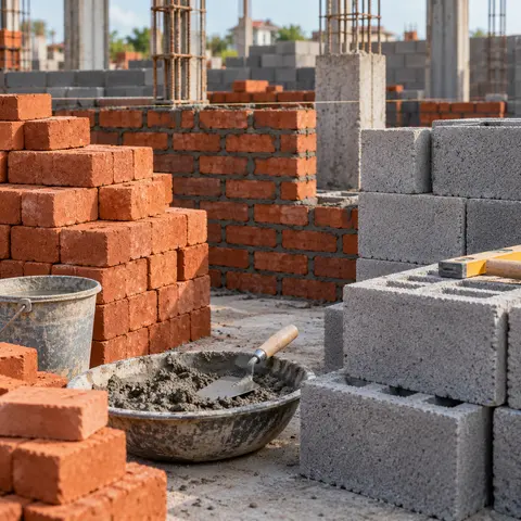 Brickwork and Block Masonry - illustrative material detail