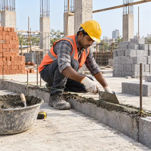 Brickwork and Block Masonry - illustrative surface preparation