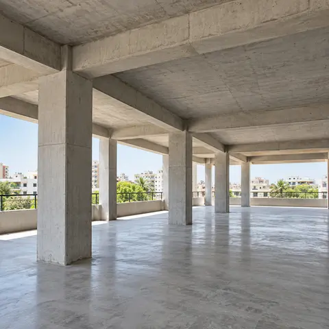 Column, Beam and Slab Works - illustrative finished surface