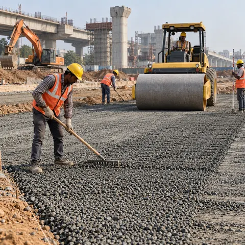 General Civil and Infrastructure Works - illustrative surface preparation