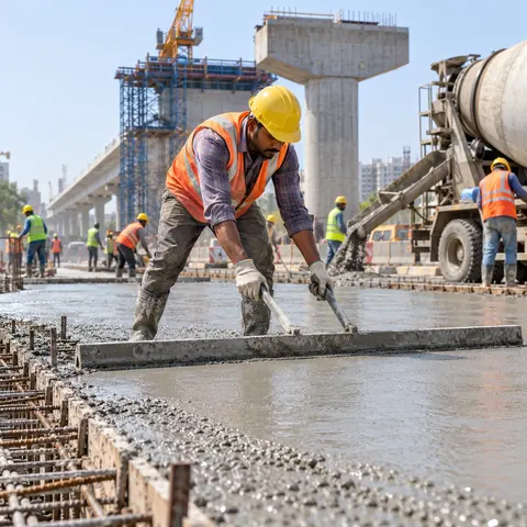 General Civil and Infrastructure Works - illustrative installation process