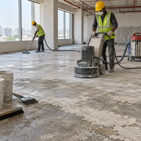 Epoxy Flooring - illustrative material detail