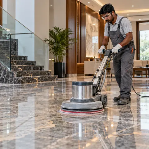 Stone Cutting, Polishing and Finishing - illustrative finished surface
