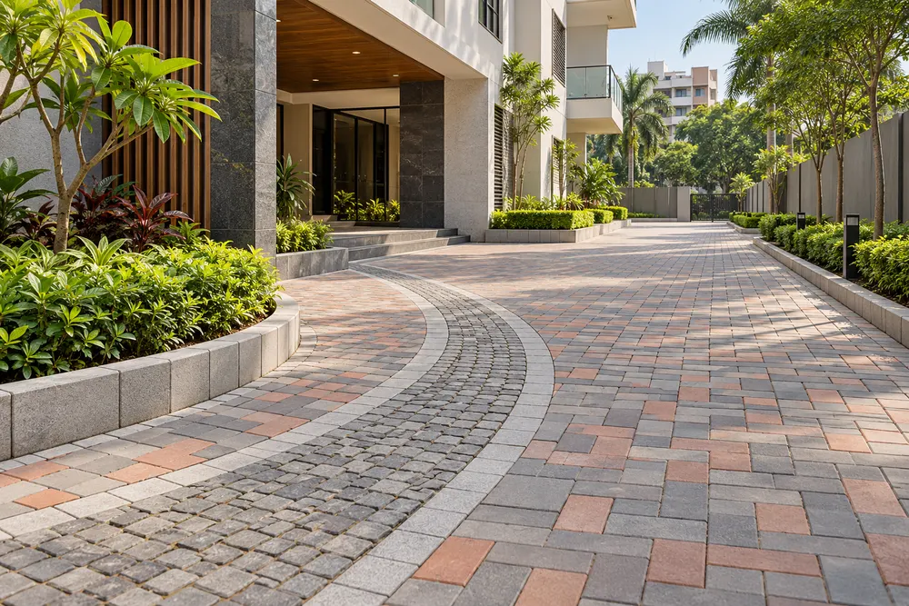 Paving & External Development Works illustration