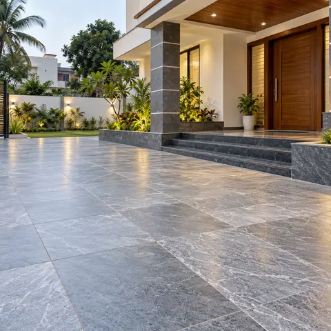 External Floor Finishing - illustrative finished surface