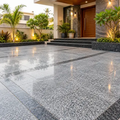 Granite and Stone Paving - illustrative finished surface