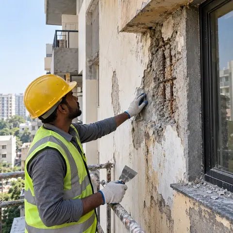 Building Maintenance and Repair Works - illustrative material detail