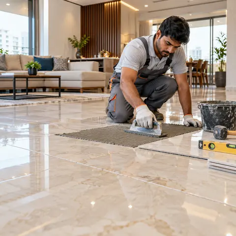 Flooring Replacement and Repairs - illustrative finished surface
