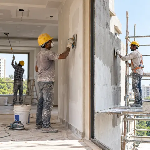 Interior and Exterior Finishing - illustrative surface preparation