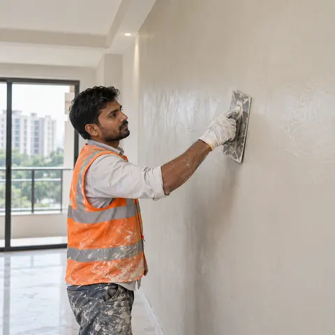 Plastering Repairs - illustrative finished surface