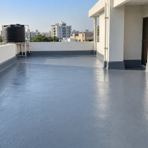 Waterproofing Works - illustrative finished surface