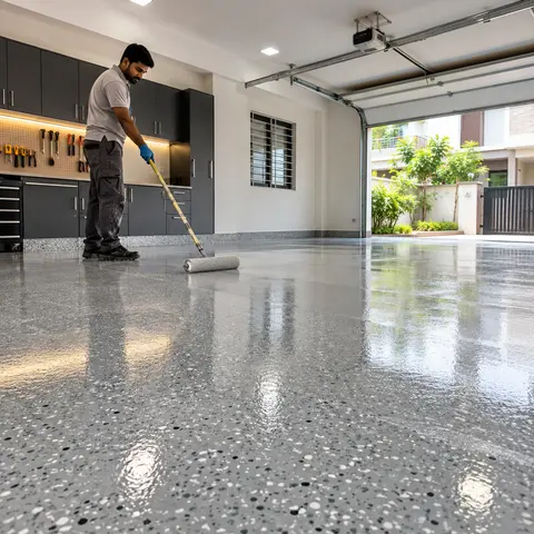 Epoxy Floor Coating - illustrative finished surface