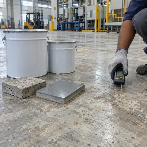 Industrial Floor Protection - illustrative material detail