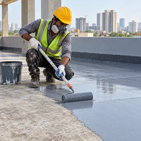 Surface Preparation and Protective Coatings - illustrative installation process