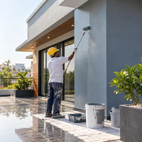 Surface Preparation and Protective Coatings - illustrative finished surface